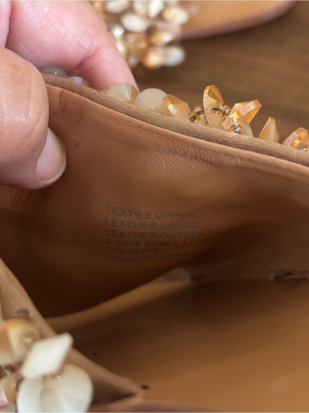 Tory Burch beaded sandals - Picture 5 of 8